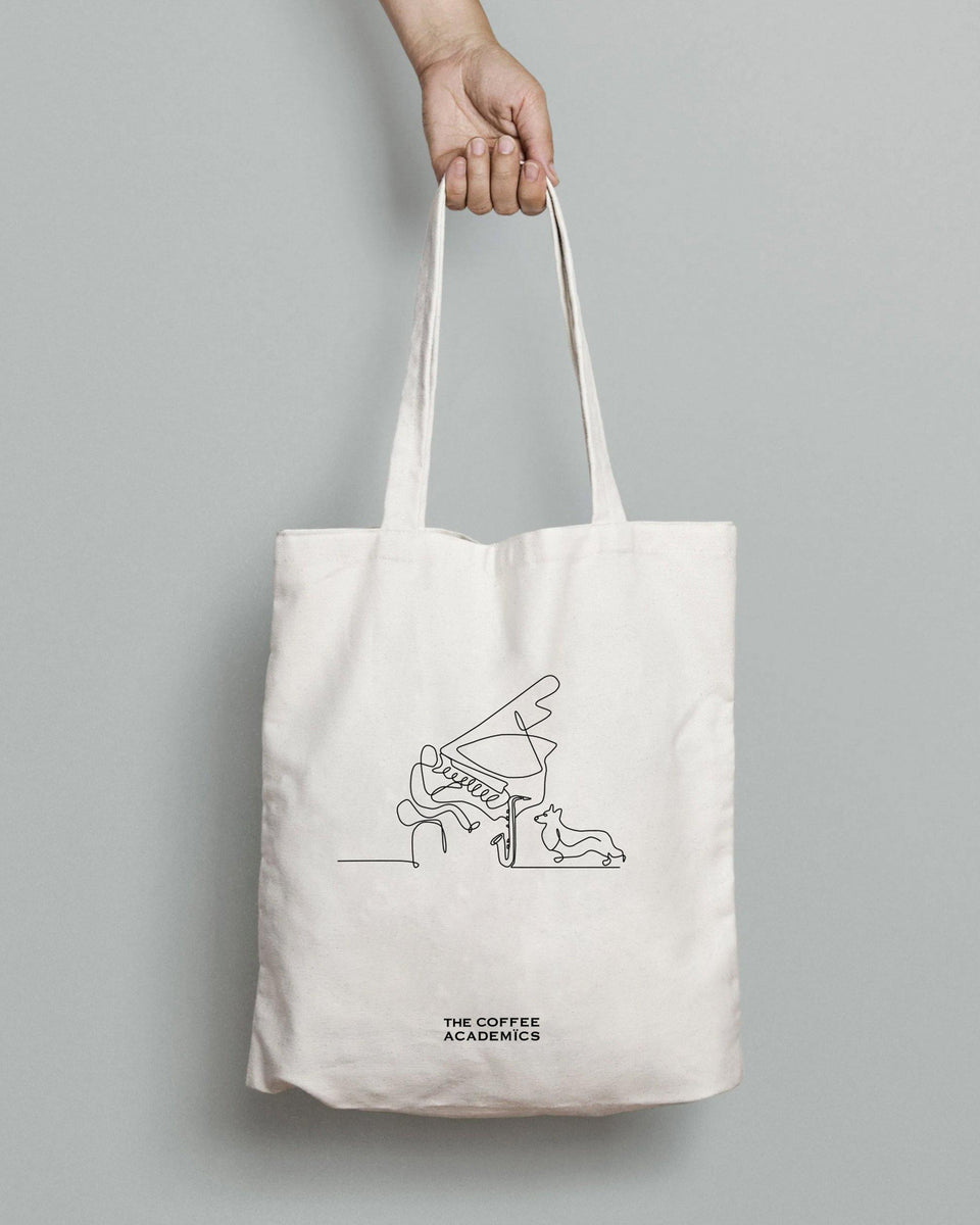 Toby's Beans Coffee Canvas Tote Bag